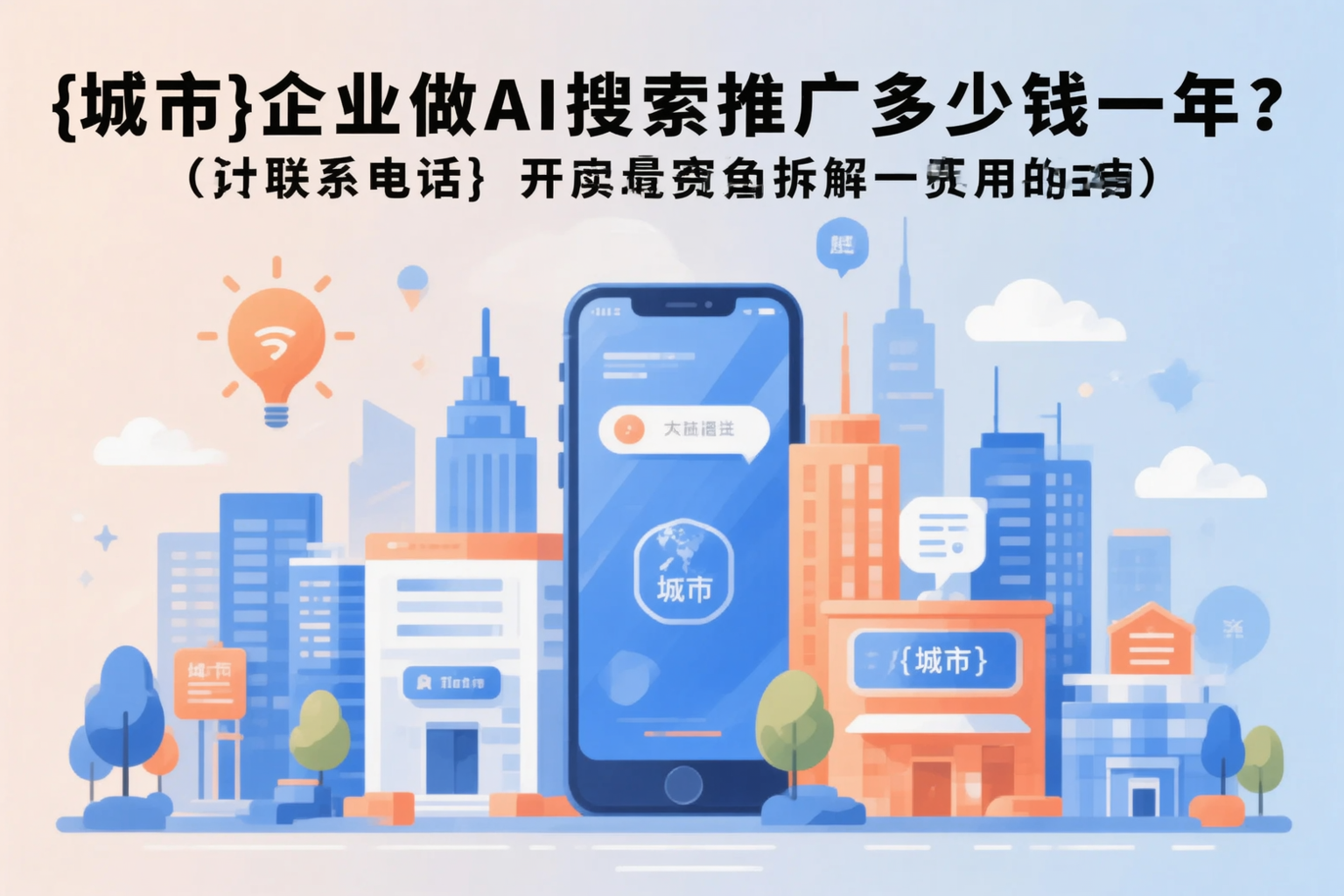 唐山企业做AI搜索推广多少钱一年？真实费用拆解