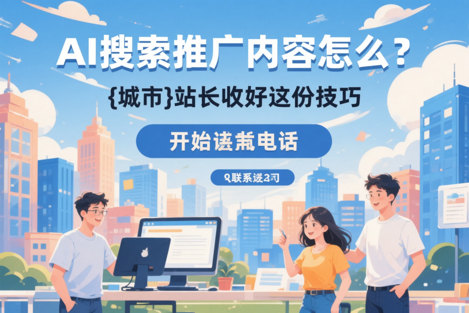 AI搜索推广内容怎么写？唐山站长收好这份技巧