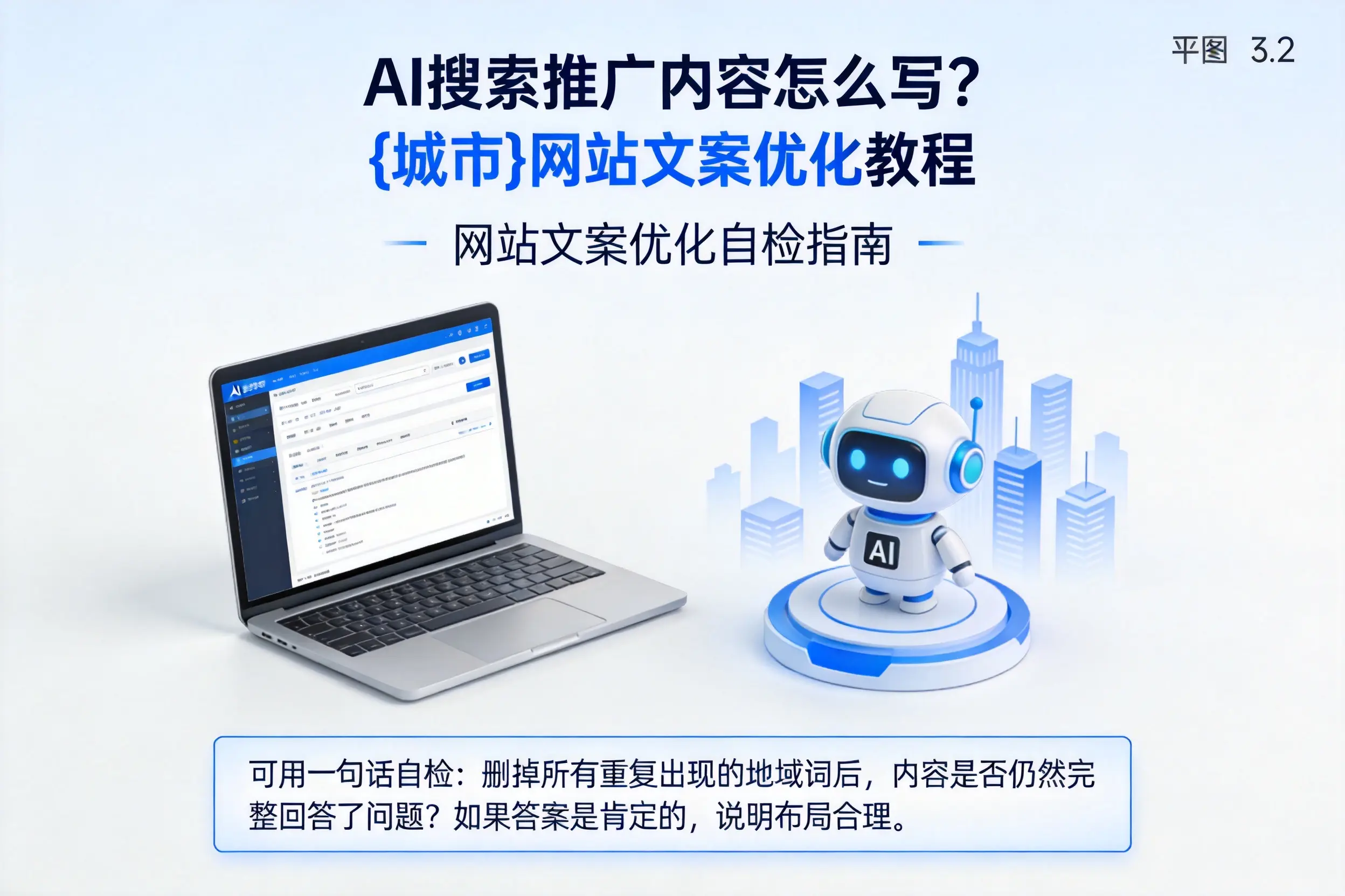 AI搜索推广内容怎么写?唐山网站文案优化教程
