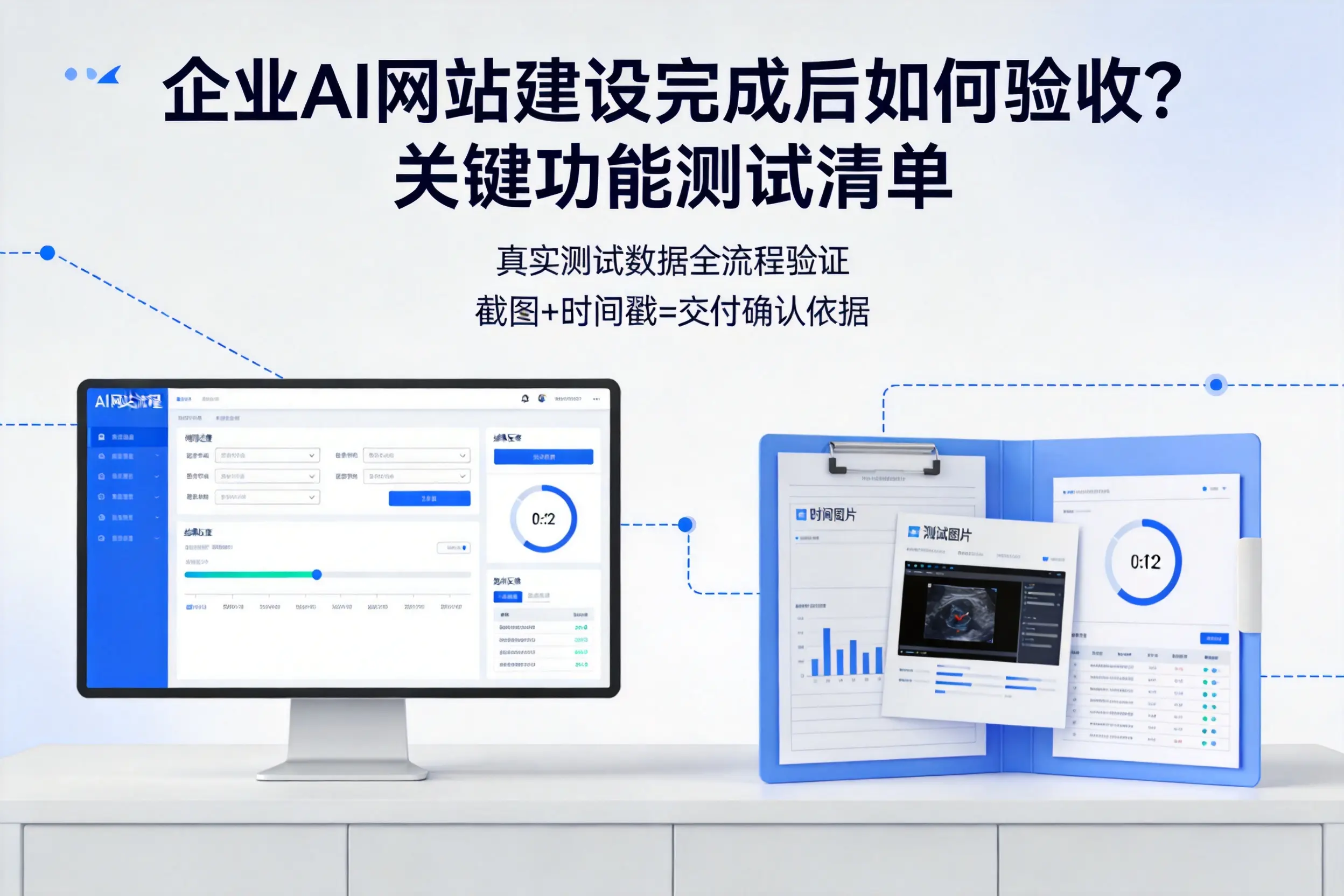 唐山企业AI网站建设完成后如何验收?关键功能测试清单
