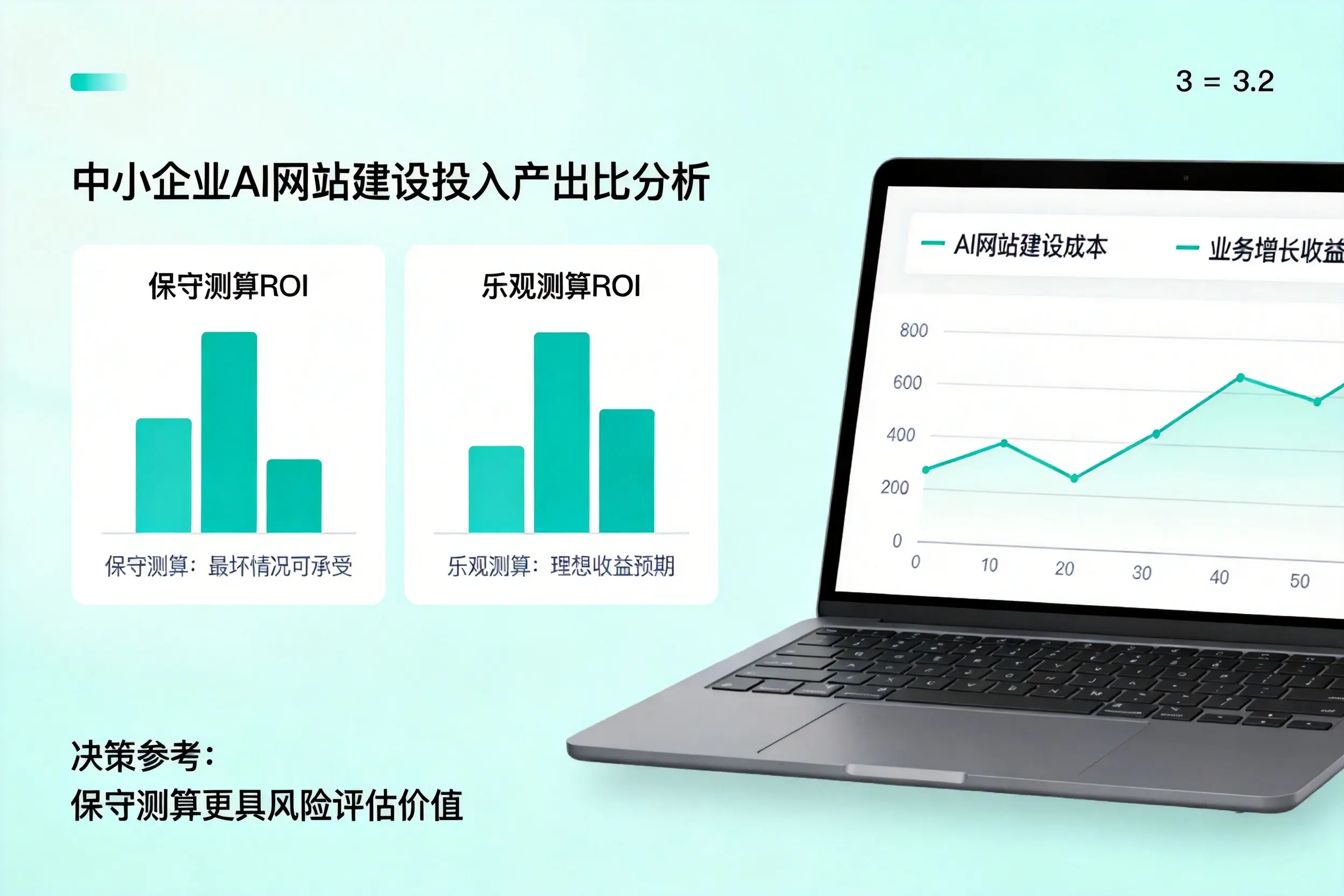 唐山中小企业AI网站建设投入产出比怎么算?先看这份分析
