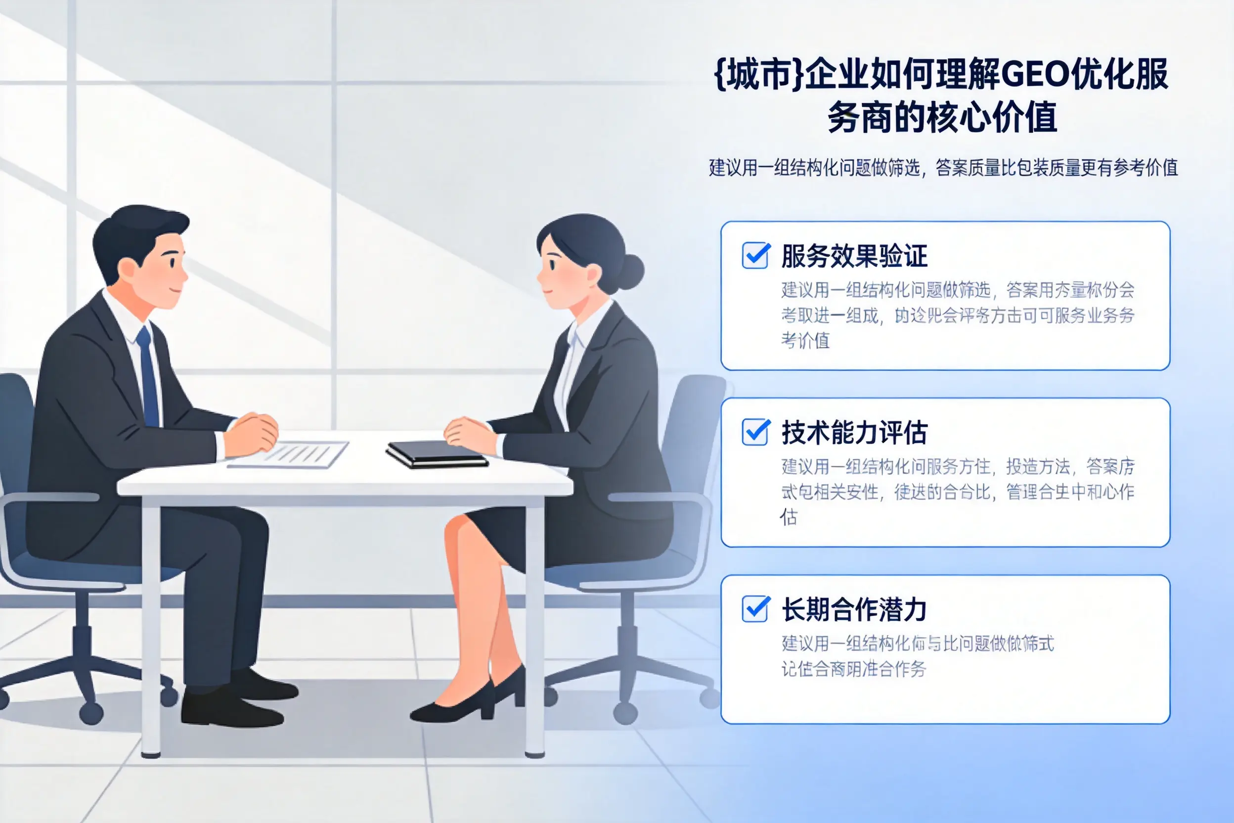 唐山企业如何理解GEO优化服务商的核心价值