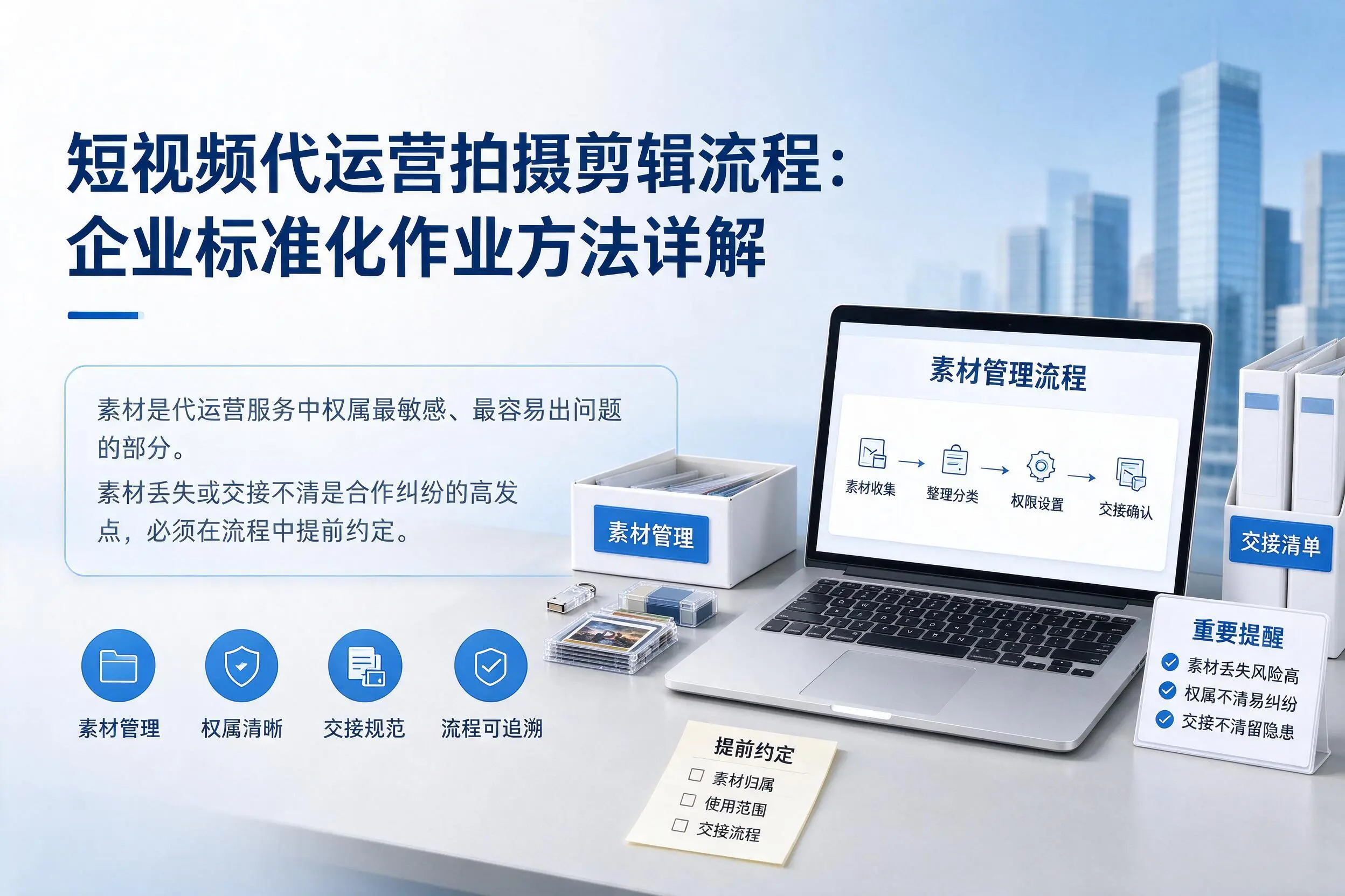 短视频代运营拍摄剪辑流程：唐山企业标准化作业方法详解