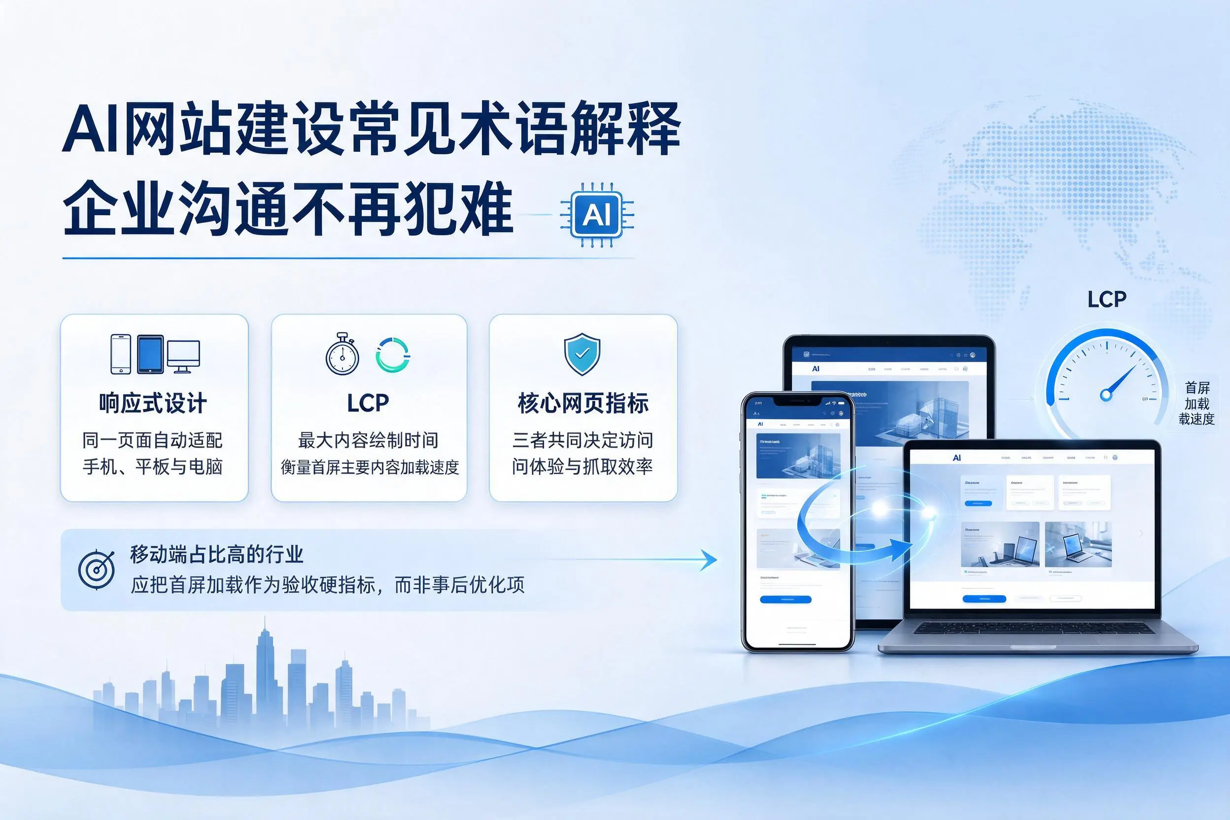 AI网站建设常见术语解释,唐山企业沟通不再犯难